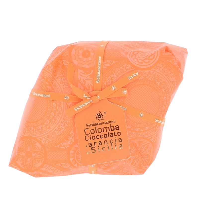 Colombe chocolat orange de Sicile