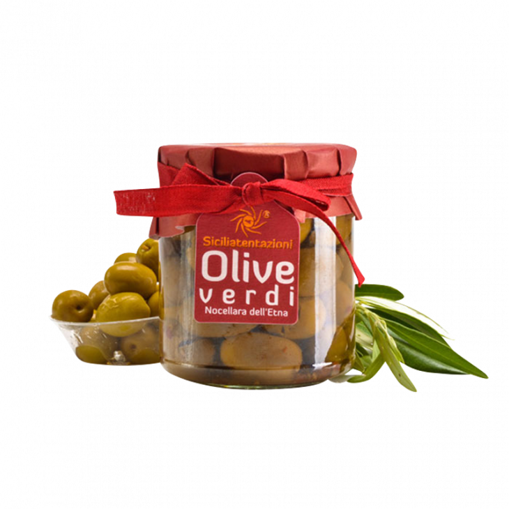 Olives vertes Nocellara de Sicile