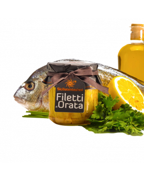 Filets de dorade à l'huile d'olive Sicilia Tentazioni