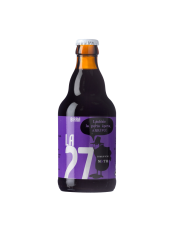 Bière artisanale brune de 33 cl La 27