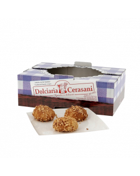 Bocconcini fourrées à la crème d'orange 500 g Cerasani