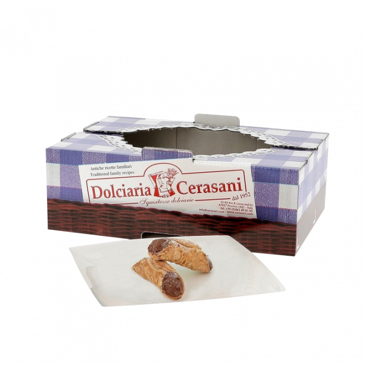 Cannoli siciliens au cappucino 500 g Cerasani