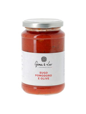 Sauce tomate olive Gina & Leo