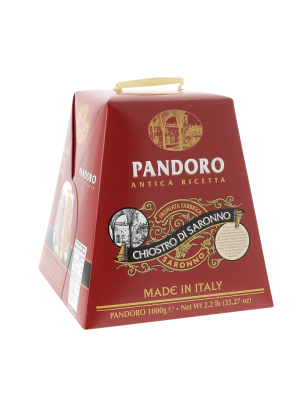 Pandoro traditionnel Lazzaroni 1 kg