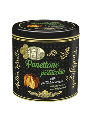 Panettone crème de pistache boîte collector