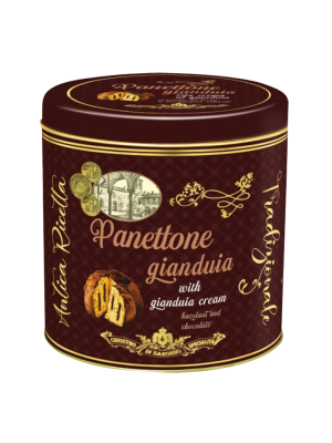 Panettone crème gianduja boîte collector