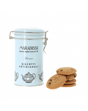 Petits biscuits au chocolat et à l'orange boite collector Marabissi 200 g